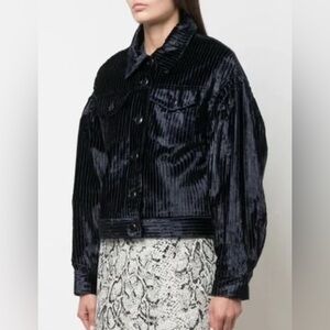 Ulla Johnson Brooks Jacket Sz S - Chase Corduroy Trousers Sz 2 - Set in Navy